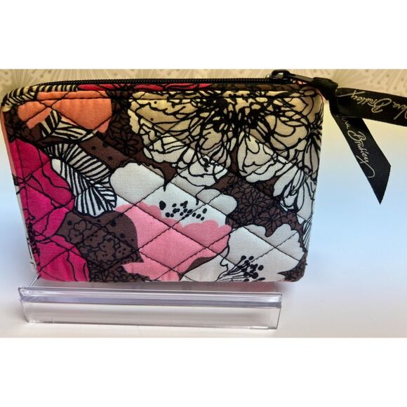 Vera Bradley Mocha Rouge Double ID Wristlet/Wallet - Picture 2 of 6